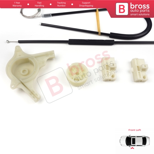 Window Regulator Repair Kit Front Left Door for Mercedes Vito Viano Mixto V Class MK2 W639 2003-2010 6397200046
