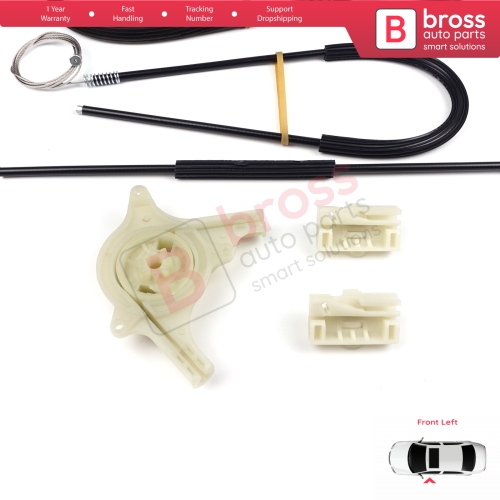 Window Regulator Repair Kit Front Left Door for Mercedes Vito Viano Mixto V Class MK2 W639 2003-2010 6397200046