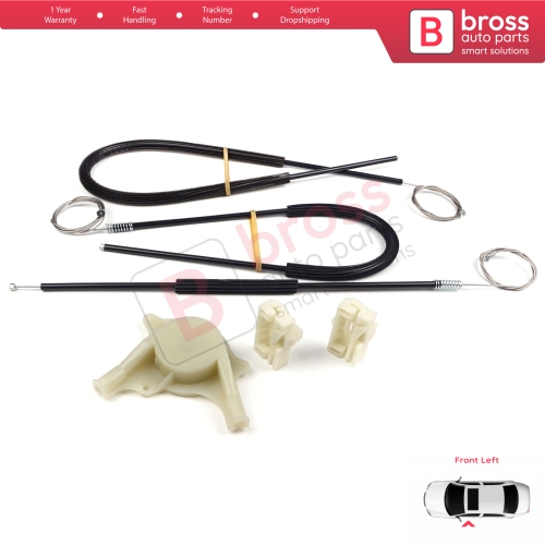 Window Regulator Repair Kit Front Left Door for Mercedes Vito Viano Mixto V Class MK2 W639 2003-2010 6397200046
