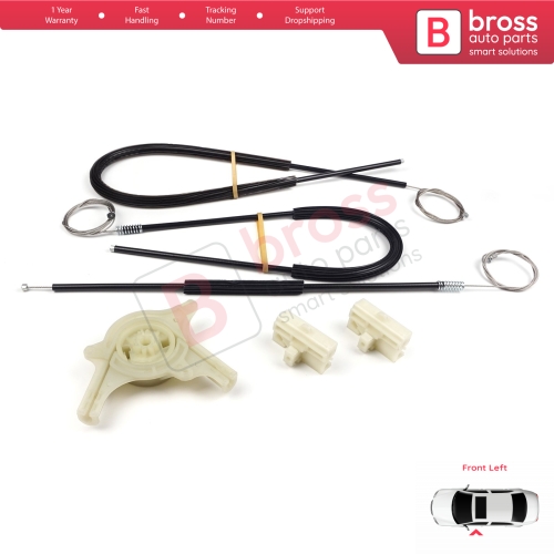 Window Regulator Repair Kit Front Left Door for Mercedes Vito Viano Mixto V Class MK2 W639 2003-2010 6397200046