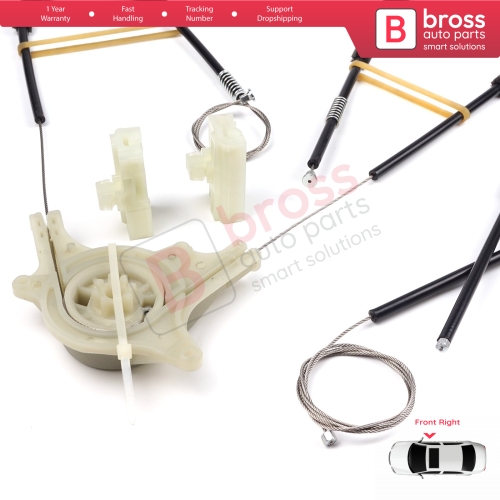 Window Regulator Repair Kit Front Right Door for Mercedes Vito Viano Mixto V Class MK2 W639 2003-2010 6397200146