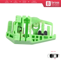 Window Regulator Clips Rear Left for BMW 3 E90 E91 2004-2012 4/5 Door 1 E87 2003-2012 5-Door 51357140589 51357138467