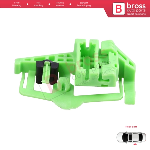Window Regulator Clips Rear Left for BMW 3 E90 E91 2004-2012 4/5 Door 1 E87 2003-2012 5-Door 51357140589 51357138467