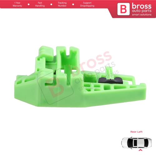Window Regulator Clips Rear Left for BMW 3 E90 E91 2004-2012 4/5 Door 1 E87 2003-2012 5-Door 51357140589 51357138467