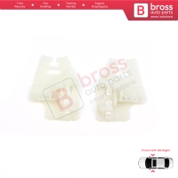 Window Regulator Repair Clips A1+A2 Front Door for BMW 3 Series E46 1998-2005 51337020660