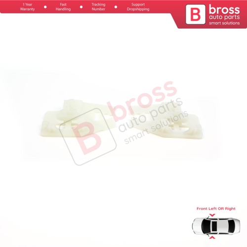 Window Regulator Repair Clips A1+A2 Front Door for BMW 3 Series E46 1998-2005 51337020660