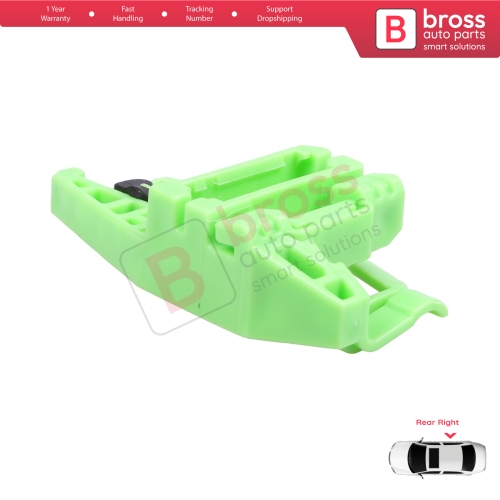 Window Regulator Clips Rear Right for BMW 3 E90 E91 2004-2012 4/5 Door 1 E87 2003-2012 5-Door 51357140590 51357138468