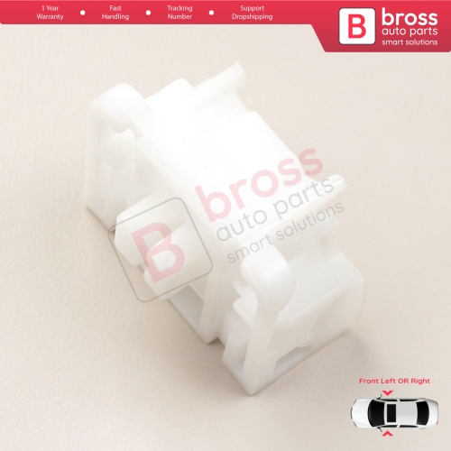 Window Regulator Clips Front Left or Right for Audi A3 MK2 8P 8PA 8P1 2003-2013 Hatchback Coupe Sportback