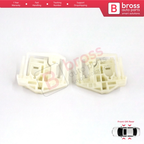 Power Window Regulator Repair Clips Front or Rear Left or Right for BMW X3 E83 2003-2011 SUV