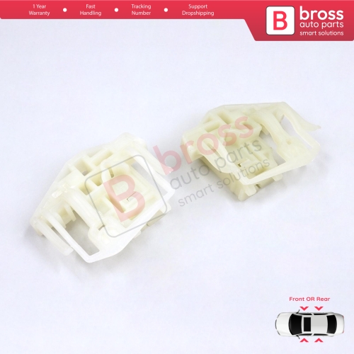Power Window Regulator Repair Clips Front or Rear Left or Right for BMW X3 E83 2003-2011 SUV