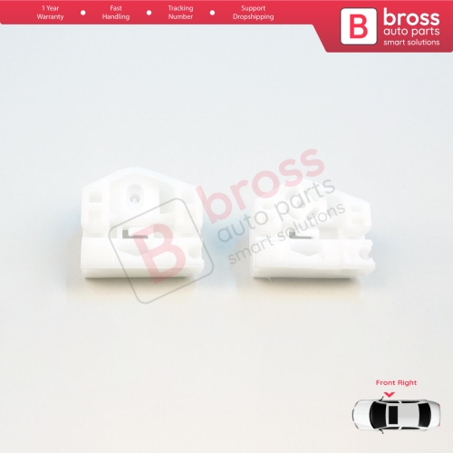 Window Regulator Repair Clips A+B Front Right for Renault Kangoo MK2 FW KW 2007-2021 Citan W415 807207012R