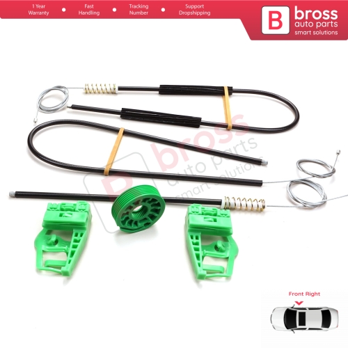 Power Window Regulator Repair Set Right for BMW 3 Series E46 Compact 2001-2005 2/3 Door 51338251352