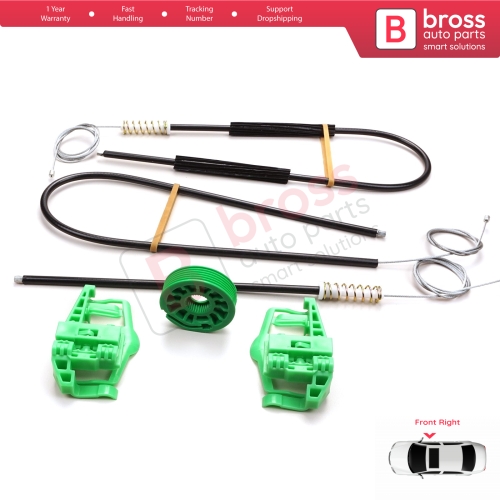 Power Window Regulator Repair Set Right for BMW 3 Series E46 Compact 2001-2005 2/3 Door 51338251352