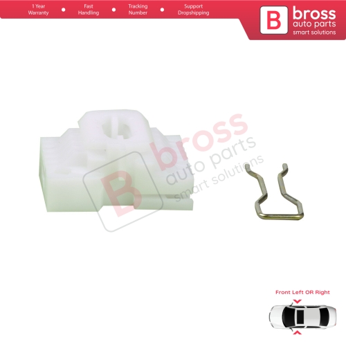 Window Regulator Repair Clips B Front for Chrysler Plymouth Voyager Town & Country Dodge Caravan Grand Minivan CH1351112 CH1350112