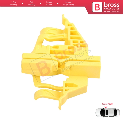 Window Regulator Repair Clips Front Right Door for Fiat Doblo MK2 263 2010-2020 Opel Combo D 51810879