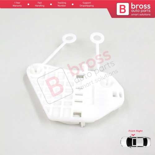 Window Regulator Repair Clips Front Right Door for Smart Fortwo MK1 450 1998-2007 2/3-Door Coupe Cabrio Convertible C0002702V001