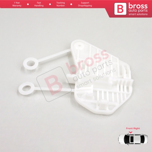 Window Regulator Repair Clips Front Right Door for Smart Fortwo MK1 450 1998-2007 2/3-Door Coupe Cabrio Convertible C0002702V001