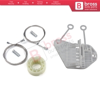 Power Window Regulator Repair Set Left for Smart Fortwo MK1 450 1998-2007 2/3-Door Coupe Cabrio Convertible C0002691V001
