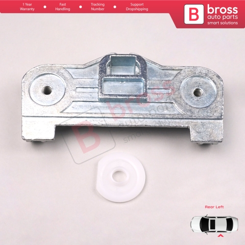 Window Regulator Repair Clips Rear Left Door for BMW 5 Series E39 1996-03/1999 4/5 Door Pre-Facelift 51358159835