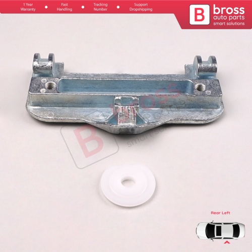 Window Regulator Repair Clips Rear Left Door for BMW 5 Series E39 1996-03/1999 4/5 Door Pre-Facelift 51358159835
