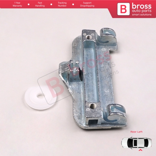 Window Regulator Repair Clips Rear Left Door for BMW 5 Series E39 1996-03/1999 4/5 Door Pre-Facelift 51358159835