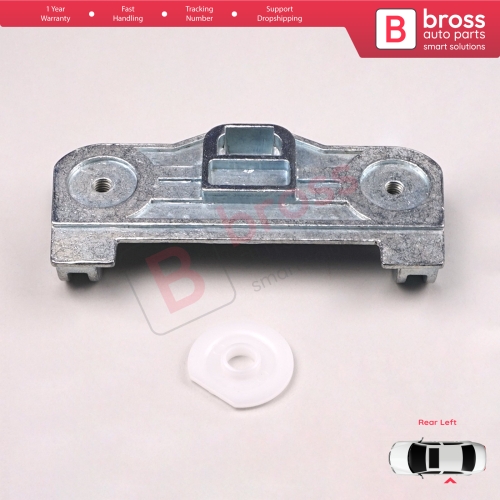 Window Regulator Repair Clips Rear Left Door for BMW 5 Series E39 1996-03/1999 4/5 Door Pre-Facelift 51358159835