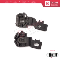 Window Regulator Repair Clips Set Front Left for Nissan Primera MK3 P12 WP12 2001-2008 Qashqai MK1 J10 NJ10 JJ10E 2006-2013 80771AV601