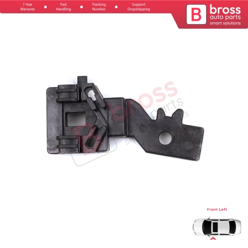Window Regulator Repair Clips 1 Front Left for Nissan Primera P12 WP12 2001-2008 Qashqai MK1 J10 NJ10 JJ10E 2006-2013 80771AV601