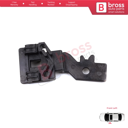 Window Regulator Repair Clips 1 Front Left for Nissan Primera P12 WP12 2001-2008 Qashqai MK1 J10 NJ10 JJ10E 2006-2013 80771AV601
