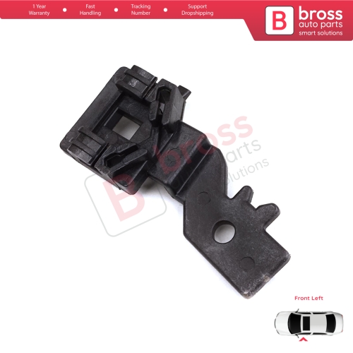 Window Regulator Repair Clips 1 Front Left for Nissan Primera P12 WP12 2001-2008 Qashqai MK1 J10 NJ10 JJ10E 2006-2013 80771AV601
