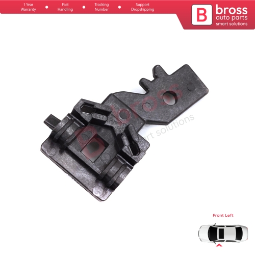 Window Regulator Repair Clips 1 Front Left for Nissan Primera P12 WP12 2001-2008 Qashqai MK1 J10 NJ10 JJ10E 2006-2013 80771AV601