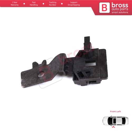 Window Regulator Repair Clips 1 Front Left for Nissan Primera P12 WP12 2001-2008 Qashqai MK1 J10 NJ10 JJ10E 2006-2013 80771AV601