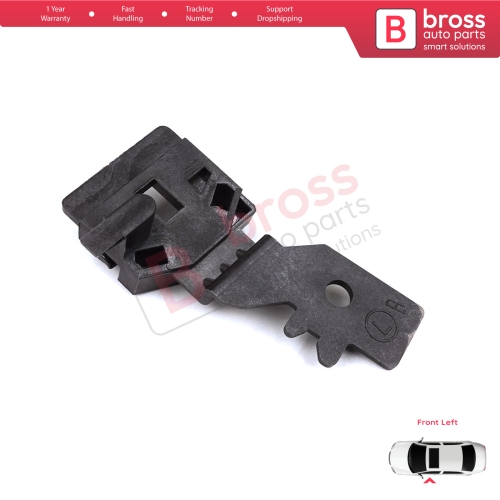 Window Regulator Repair Clips 1 Front Left for Nissan Primera P12 WP12 2001-2008 Qashqai MK1 J10 NJ10 JJ10E 2006-2013 80771AV601