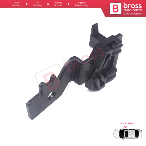 Window Regulator Repair Clips 1 Front Right for Nissan Primera MK3 P12 WP12 2001-2008 Qashqai MK1 J10 NJ10 JJ10E 2006-2013 80770AV601