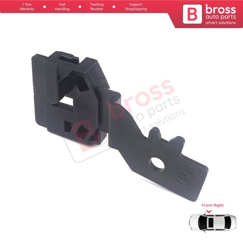 Window Regulator Repair Clips 1 Front Right for Nissan Primera MK3 P12 WP12 2001-2008 Qashqai MK1 J10 NJ10 JJ10E 2006-2013 80770AV601
