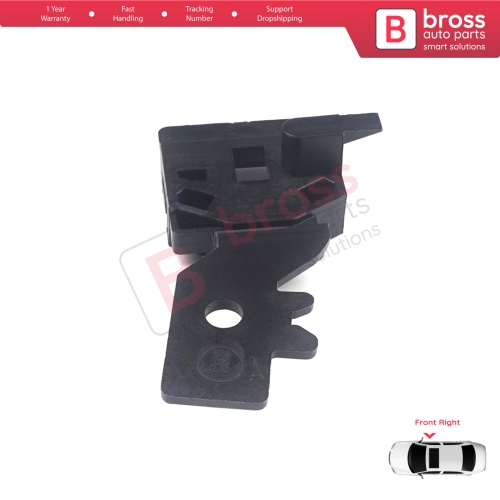 Window Regulator Repair Clips 1 Front Right for Nissan Primera MK3 P12 WP12 2001-2008 Qashqai MK1 J10 NJ10 JJ10E 2006-2013 80770AV601