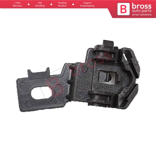 Window Regulator Repair Clips 2 Front Right for Nissan Primera MK3 P12 WP12 2001-2008 Qashqai MK1 J10 NJ10 JJ10E 2006-2013 80770AV601
