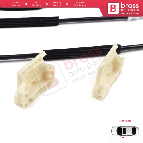 Power Window Regulator Repair Set Front Left for Citroen C4 Picasso MK1 UD Grand UA 2006-2013 MPV 9221CV