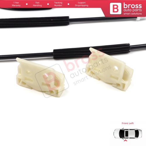 Window Regulator Repair Kit Front Left Door for Citroen C4 Picasso 2006-On