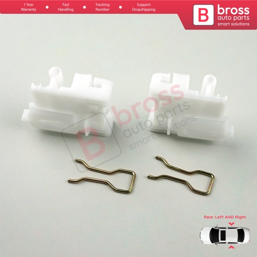 Power Window Regulator Repair Clips Rear Left Right for Jeep Liberty Cherokee KJ 2002-2007