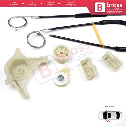 Window Regulator Repair Kit Front Left Door for Mercedes Vito Viano Mixto V Class MK2 W639 2003-2010 6397200046