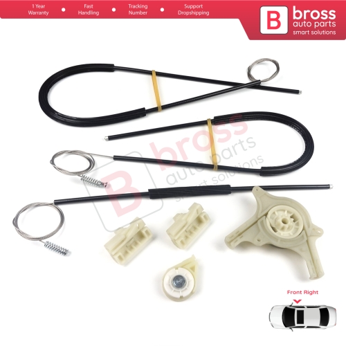 Window Regulator Repair Kit Front Right Door for Mercedes Vito Viano Mixto V Class MK2 W639 2003-2010 6397200146