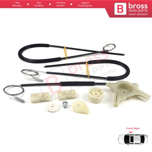 Window Regulator Repair Kit Front Right Door for Mercedes Vito Viano Mixto V Class MK2 W639 2003-2010 6397200146