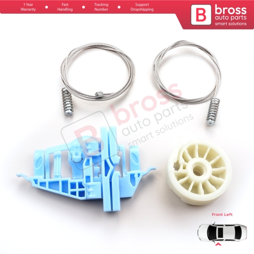 Window Regulator Repair Kit Front Left Door for Fiat Doblo MK2 263 2010-2020 Opel Combo D 51810880