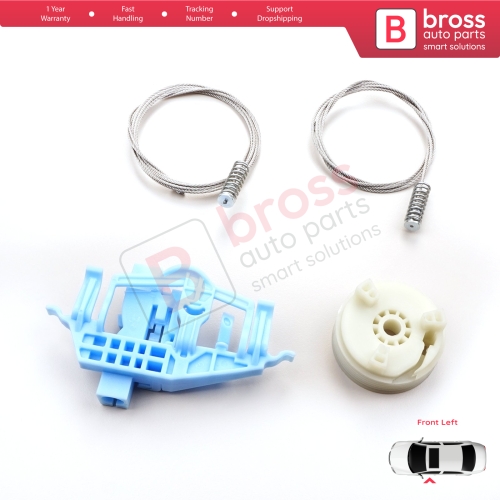 Window Regulator Repair Kit Front Left Door for Fiat Doblo MK2 263 2010-2020 Opel Combo D 51810880