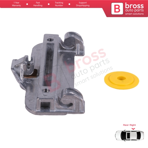 Window Regulator Repair Clips Rear Right Door for BMW 5 Series E39 1996-03/1999 4/5 Door Pre-Facelift 51358159836