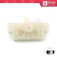 Window Regulator Repair Clips Front Left for Fiat Fiorino Qubo MK3 225 Peugeot Bipper Citroen Nemo AA 2008-2024 MPV Van 9221EP