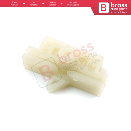 Window Regulator Repair Clips Front Right for Fiat Fiorino Qubo MK3 225 Peugeot Bipper Citroen Nemo AA 2008-2024 MPV Van 9222EN