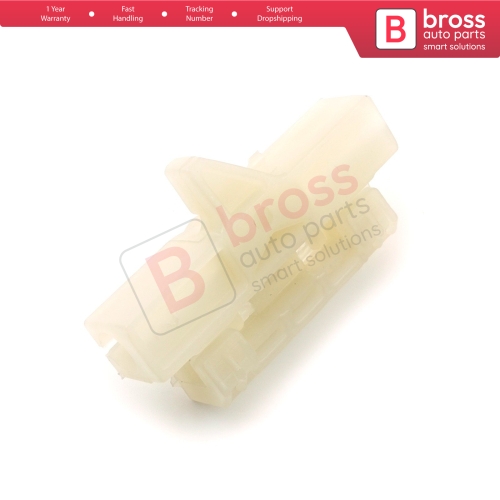Window Regulator Repair Clips Front Right for Fiat Fiorino Qubo MK3 225 Peugeot Bipper Citroen Nemo AA 2008-2024 MPV Van 9222EN