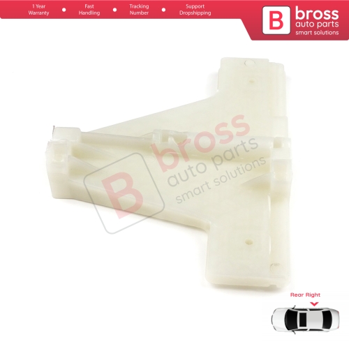 Window Regulator Repair Clips Rear Right for Audi A3 MK2 8P 8PA 8P1 2003-2013 4/5 Door 8P4839462